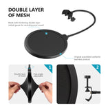 NEEWER NW(B-3) Professional Microphone Pop Filter Mask Shield, view 2