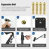 NEEWER 125cm Triangle Wall Mounting Boom Arm, view 5