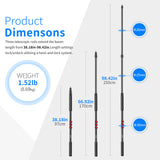 NEEWER NW-7000 Stretchable Handheld Microphone Boom Pole, view 3