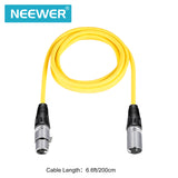 NEEWER 6-Pack XLR Male To XLR Female Color Microphone Cables, view 3