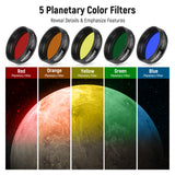 NEEWER 1.25” Telescope Eyepiece Filter Set, view 3