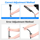 NEEWER Metal Flexible Tube Arm For Ring Light, view 3