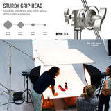 NEEWER Pro 330cm Stainless Steel C Stand with Boom Arm, view 6
