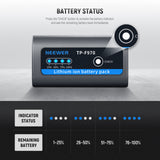 NEEWER TP-F970 Replacement For NP-F970 Battery 10500mAh, view 4
