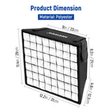 NEEWER 12.2” x 11.4” Foldable Softbox Diffuse, view 2