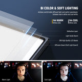 NEEWER 2 Pack NL-288ARC Bi-Color LED Panel Light Stand Kit, view 4