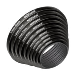 NEEWER 18 Pieces Metal Camera Lens Filter Adapter Ring Kit, view 4