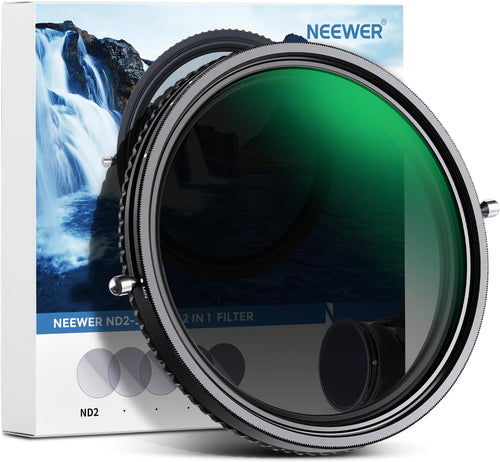 NEEWER 2 in 1 Variable ND Filter ND2โND32 CPL Filter