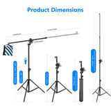 NEEWER ST-CB 297cm Photography Light Stand, view 2