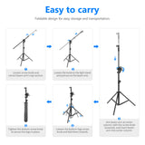 NEEWER ST-CB 297cm Photography Light Stand, view 5