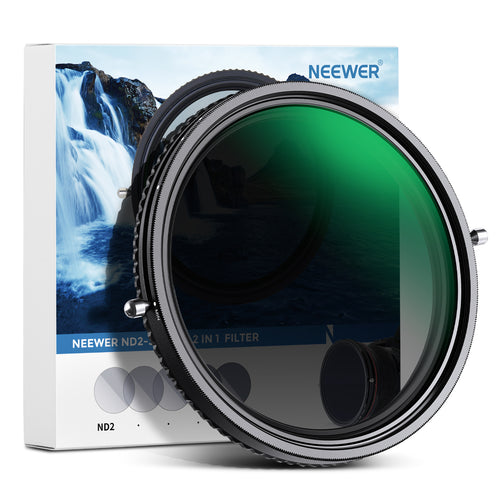 NEEWER 2 in 1 Variable ND Filter ND2โND32 & CPL Filter