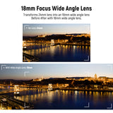 NEEWER LS-24 2 in 1 Wide Angle & 10x Macro Additional Lens for Canon G7X Mark III, view 3