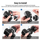 NEEWER LS-24 2 in 1 Wide Angle & 10x Macro Additional Lens for Canon G7X Mark III, view 6