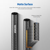 NEEWER 2 Pack 15mm Extension Rods Carbon Fiber, view 3