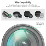 NEEWER 2 Pack Camera Lens Cap Kit, view 2