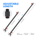 NEEWER 2-Pack Aluminum Alloy Camera Slider Support Arm, view 5