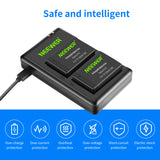 NEEWER 2-Pack LP-E17 Replacement Battery Charger Set for Canon, view 5