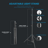 NEEWER 2-Pack 2.4G LED Video Lighting Kit, view 5