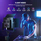 NEEWER 2 Pack PL60C RGB LED Panel Video Light Kit, view 3