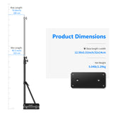 NEEWER 180cm Triangle Wall Mounting Boom Arm, view 4