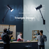 NEEWER 180cm Triangle Wall Mounting Boom Arm, view 6