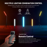 NEEWER BH20B Upgraded 21W LED Video Light Stick Kit, view 4