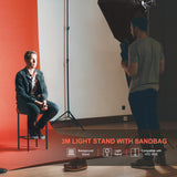 NEEWER ST-300SB 2 Pack 300cm Light Stand Kit, view 6