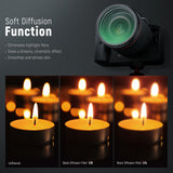 NEEWER 2 Pcs 1/4 & 1/8 Black Diffusion Lens Filter Kit, view 5