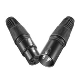 NEEWER 20-Piece 3 Pin XLR Mic Snake Plug Connector, view 2