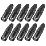 NEEWER 20-Piece 3 Pin XLR Mic Snake Plug Connector, view 4
