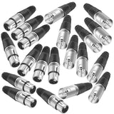 NEEWER 20-Piece 3 Pin XLR Solder Type Connector, view 5