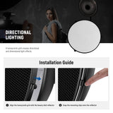 NEEWER Studio Strobe Flash Light Reflector Beauty Dish, view 5