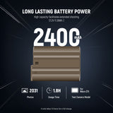 NEEWER 2400mAh EN-EL15c Replacement Camera Battery for Nikon Zf Z8 Z7 II Z6 II Z5, view 3