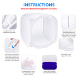 NEEWER 24x24 inch/60x60 cm Photo Studio Shooting Tent, view 4