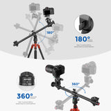 NEEWER 30"/76cm Horizontal Tripod Center Axis, view 2