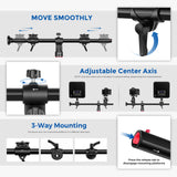 NEEWER 30"/76cm Horizontal Tripod Center Axis, view 5
