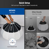 NEEWER NS50L/NS65L/NS90L Lantern Softbox One Step Quick Release, view 2