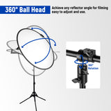 NEEWER 1.2M Extendable Reflector Holder Arm, view 4