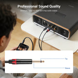 NEEWER 3.5mm 1/8 TRS to 1/4 Dual 6.35mm TS Breakout Cable, view 5