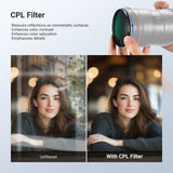 NEEWER 3 Pack Variable ND + CPL + UV Filter Kit, view 6