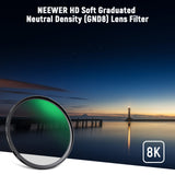 NEEWER 3 Stop HD Soft GND8 Lens Filter, view 2