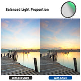 NEEWER 3 Stop HD Soft GND8 Lens Filter, view 3