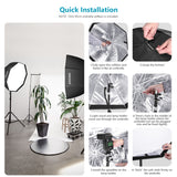 NEEWER SF-04 37.5''/95cm Octagon Softbox, view 6