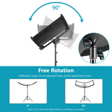NEEWER 100 x 45cm Clamshell Light Reflector Diffuser, view 5