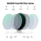 NEEWER 4 Pack HD ND Filter Set (ND1000+ND64+ND8+ND4), view 3
