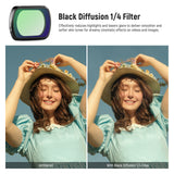 NEEWER FL-42 4-Pack Magnetic ND & Black Diffusion 1/4 Filter Kit for Pocket 3 / Pocket 4 & Xtra Muse, view 4