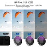 NEEWER 4 Pack ND Filter Set Compatible with DJI Osmo Action 4, view 4