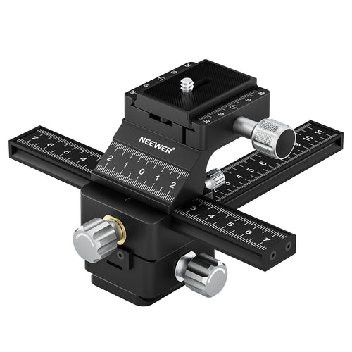 NEEWER GM-MP1 4-Way Macro Focusing Rail Slider