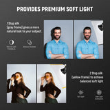 NEEWER 5 in 1 Photography Foldable Scrim Flag Kit, view 2
