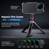 NEEWER 52mm Magnetic Effect Filters for iPhone 14 13 12 Cage with M Lens Mount, view 2